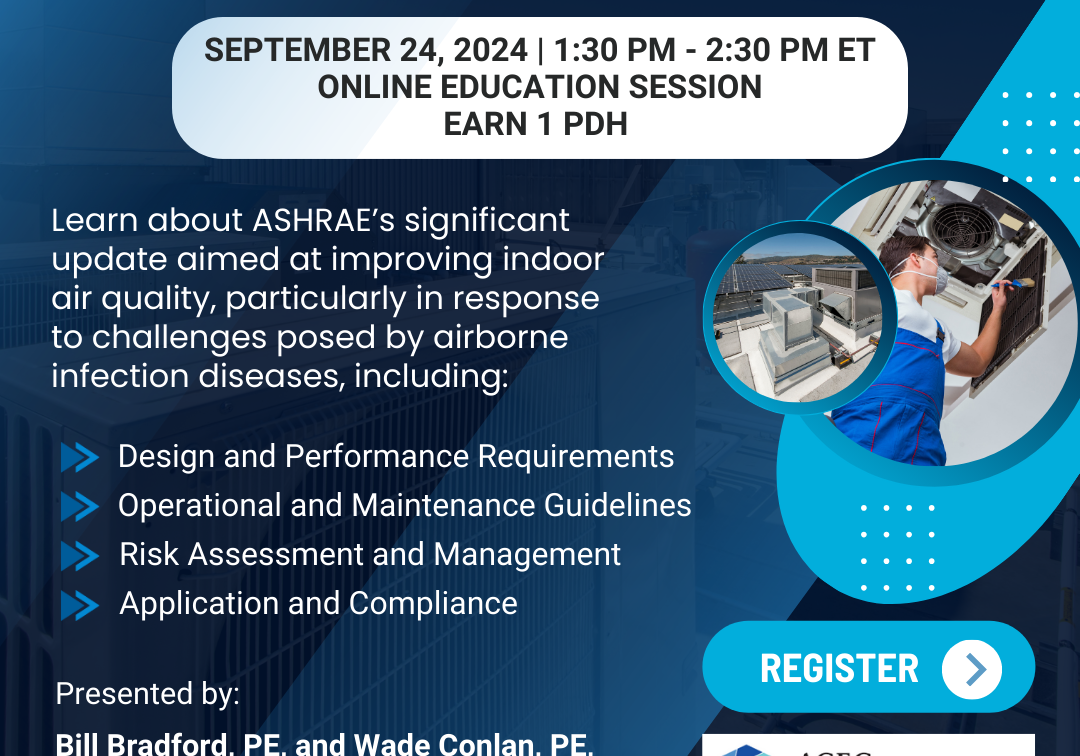 ASHRAE 241 Update